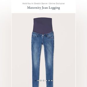 Abercrombie & Fitch Jean Legging - Maternity